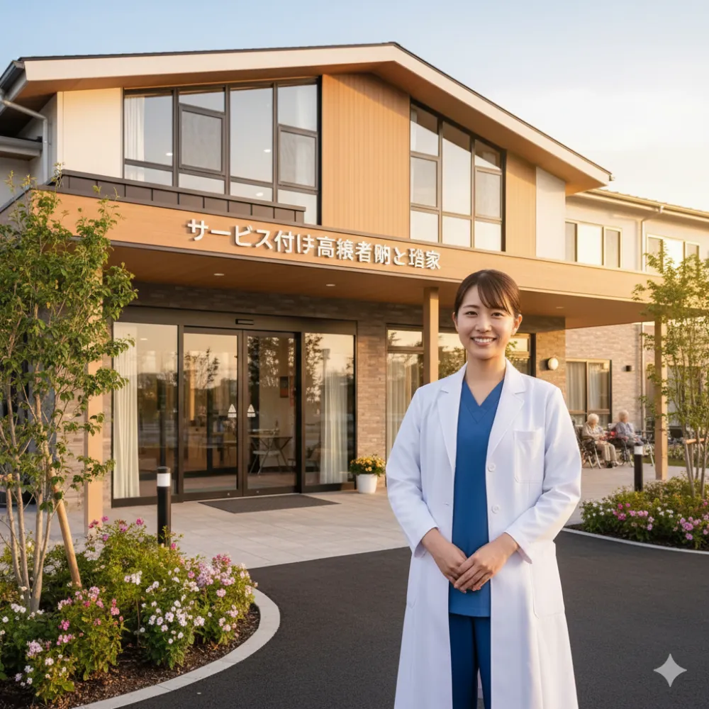 埼玉県川越市【日勤常勤★オンコールなし★月給37万円～★残業少なめ★大手運営】サ高住内での訪問看護のお仕事です！