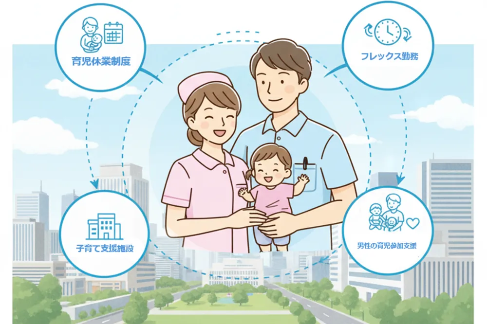 くるみんマーク取得企業で働くメリット